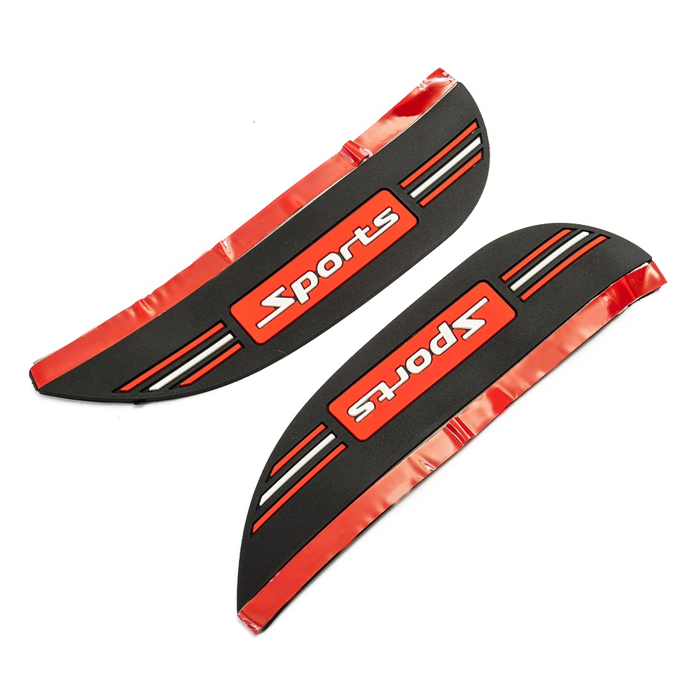 

Rearview Rearview Mirror Visor Flexible Accessories Board Car Parts Approx 180mm*60mm Black High-quality PVC Useful