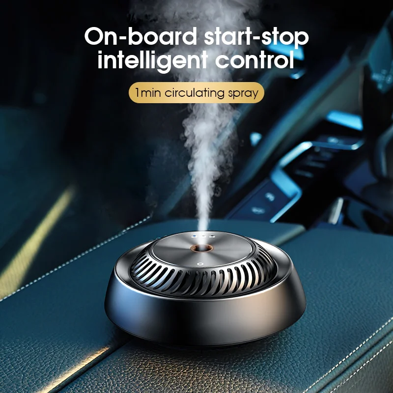 Désodorisant intelligent pour voiture, parfum d'aromathérapie pour purifier le siège, humidificateur d'air, diffuseur, accessoires de Machine à Air