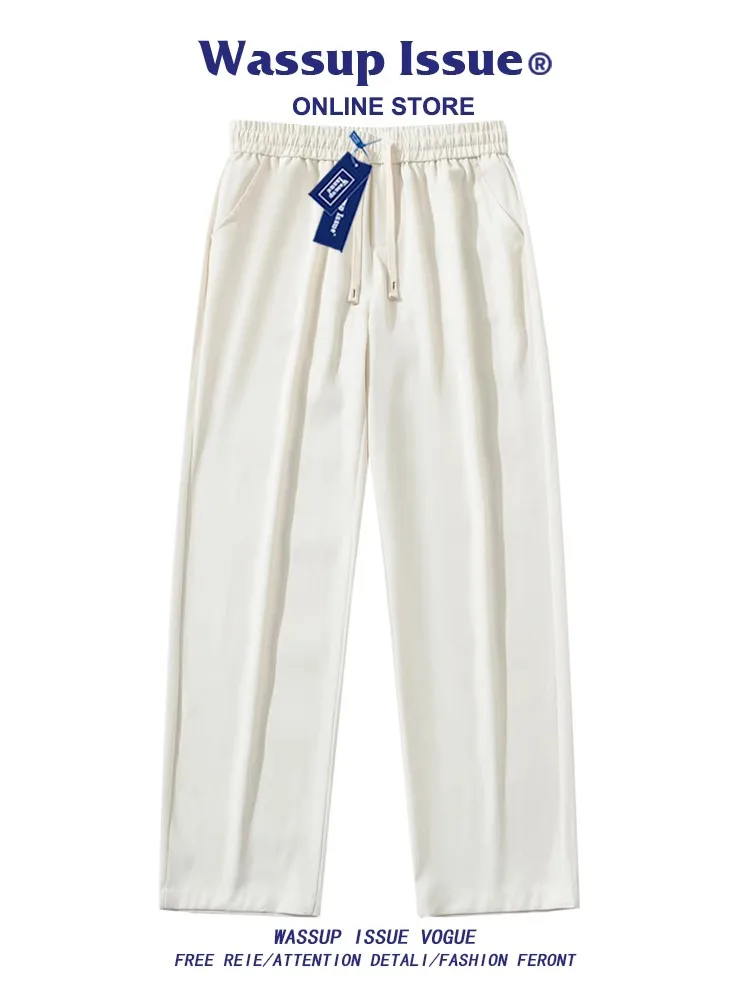 

WASSUP ISSUE Ice Silk Men's Casual Pants