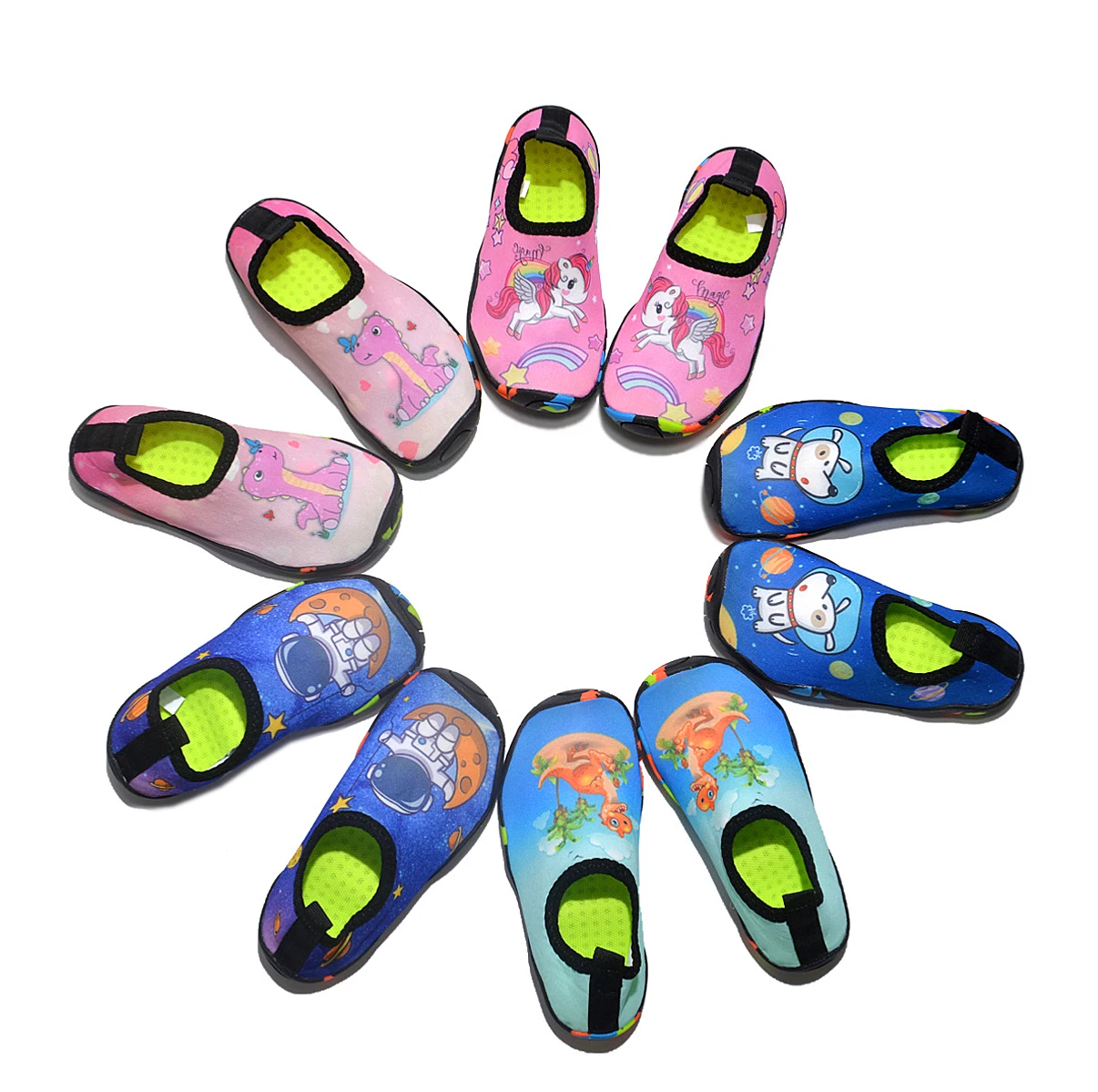 Children's Aque Water Shoes Quick-drying Family Vacation 22-32#