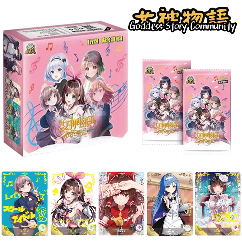 

Goddess Story Set Myth Tcg Anime Collection Card Box Ns-05 Rhythm Jcc Table Trading Game Cards