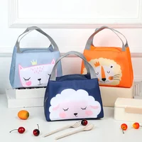Kawaii Portable Fridge Thermal Bag Women Children's School Thermal Insulated Lunch Box Tote Food Small Cooler Bag Pouch 1