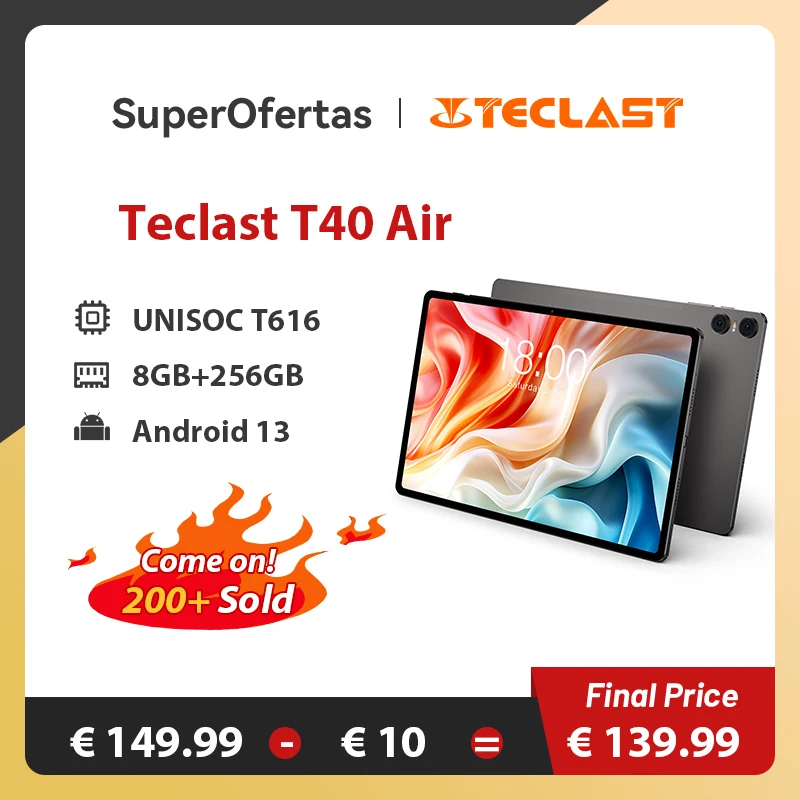 Acquista Tablet Teclast T40 Air Tablet da 10,4 pollici Display 2K