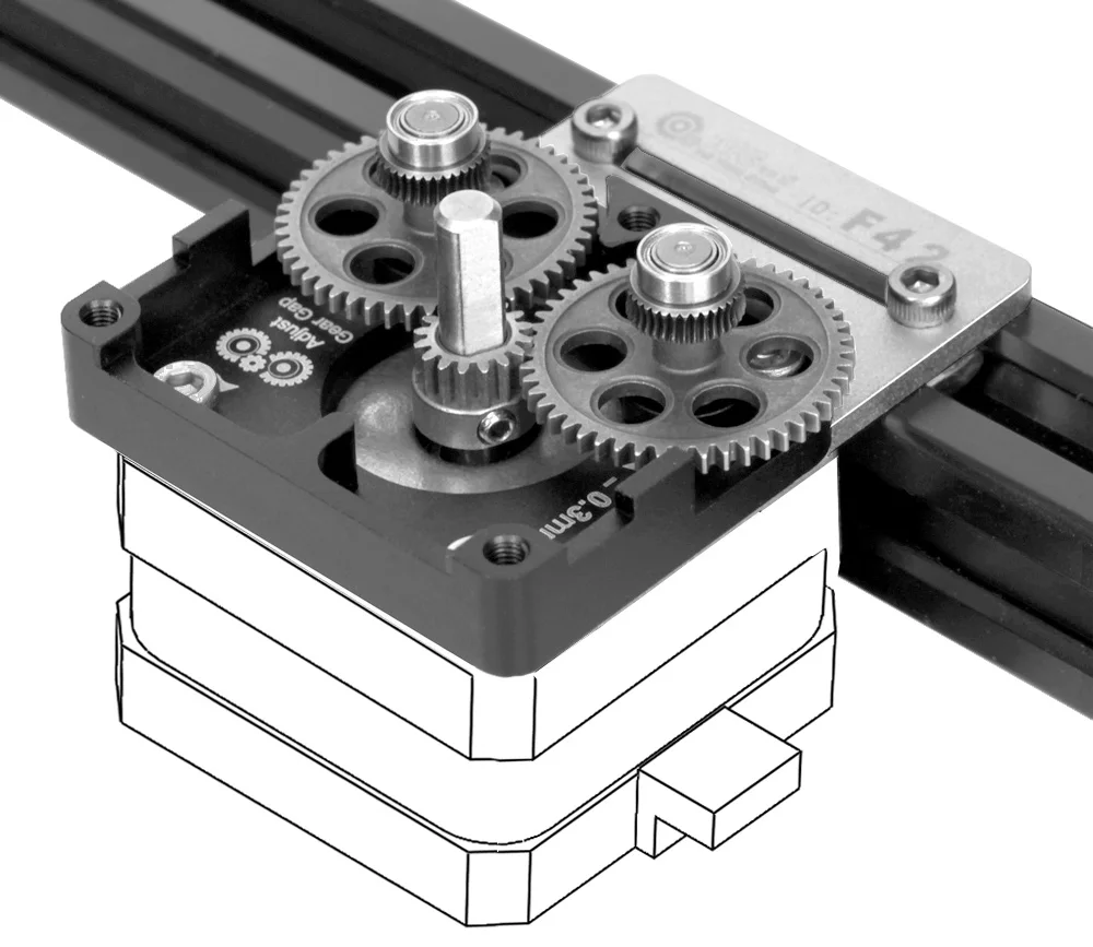 Conjunto Omg V2s Extrusora de Metal Completo Dupla Unidade Vezes Powe Extrusão para a Elevação do Ender Direto f2 - Imagem 6