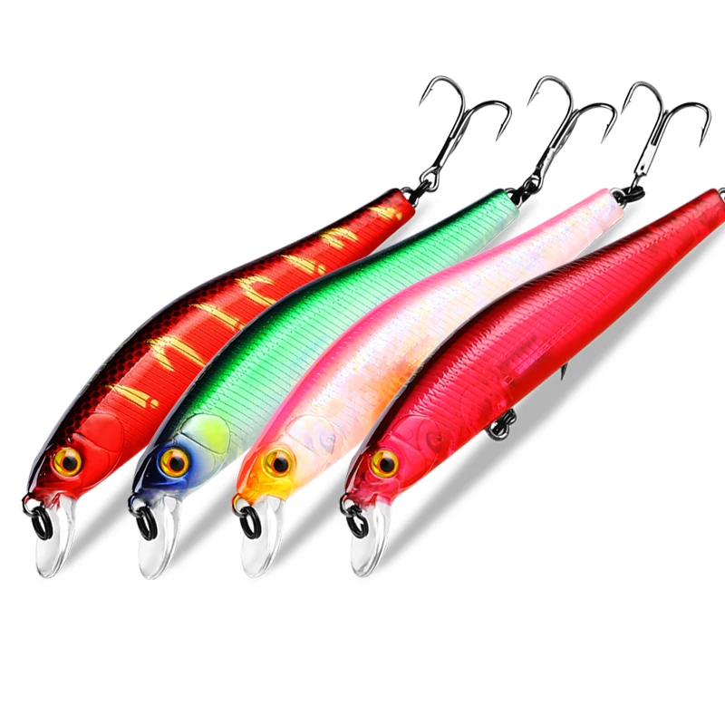 ASINIA Best price 4pcs each set 9cm 10g dive 0.5-1.3m fishing SP lures  minnow Tungsten magnet weight system wobbler bait