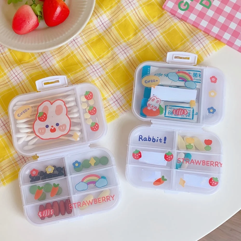 Kawaii Medicine Pill Box Travel  Travel Medicine Box Cute Kawaii