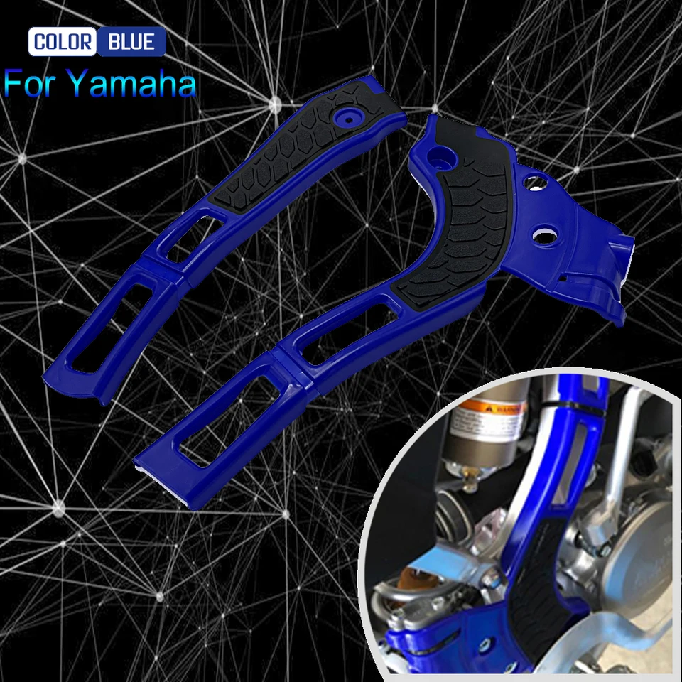 Funparts Carbon Fiber Rear Brake Disc Guard Cover Protector For YZ125 - View #14