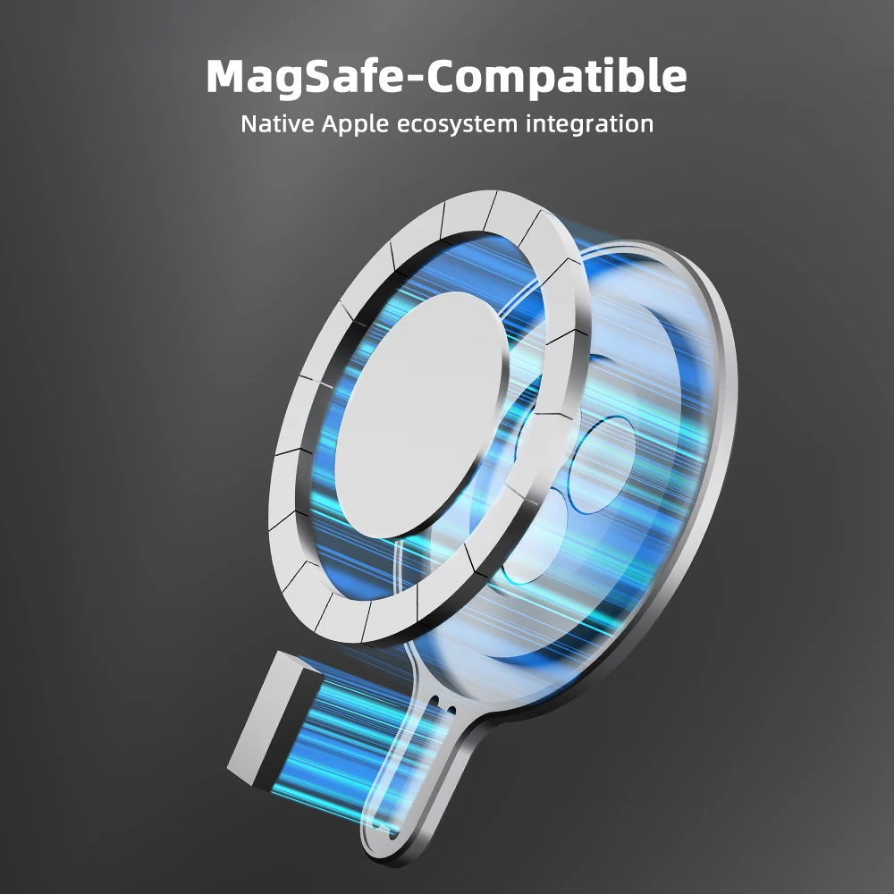 Magnetic Ring Clamp Holder for DJI OM7P/6 Magsafe Adapter Osmo Mobile 6 Gimbal Stabilizer camera accessories,action camera accessories,handheld gimbal accessories