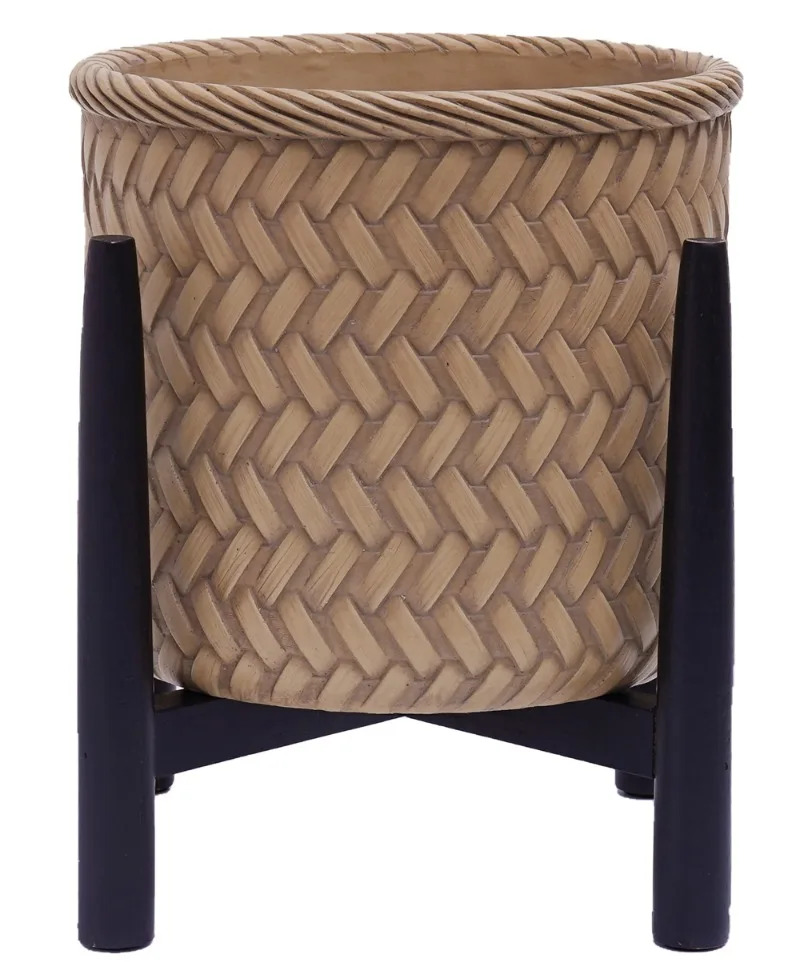 

Prater Basket Planter with Stand