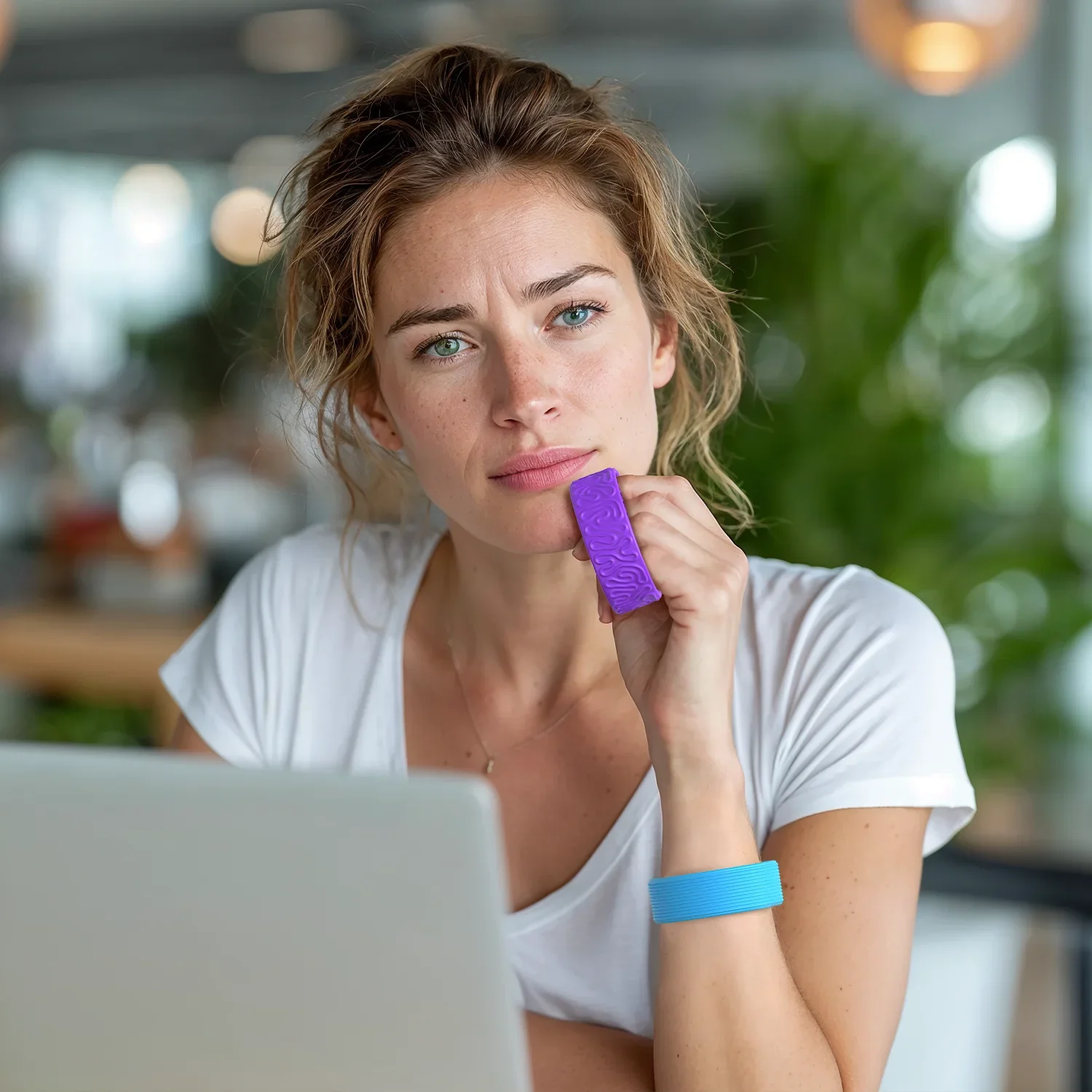 Fidget Toys Slap Bracelets Textured Silicone Sensory Toys for Autism Calming Sensory Toy Stress Fidgets for Adults Office Desk