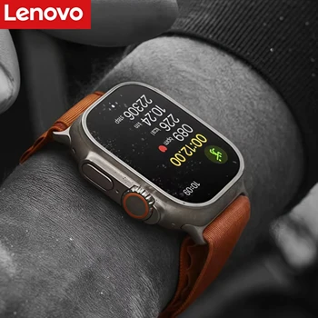 Lenovo T900 Ultra Smart Watch Men 49mm Series 9 AMOLED Screen NFC Compass Waterproof For Apple Watch IWO Ultra 9 Wholesale 2026 1