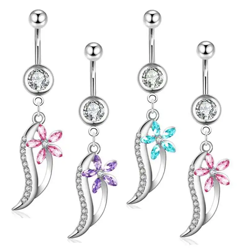 

Оптовая продажа, 3 цвета, розовый, синий пупок, ювелирные изделия, Висячие пупки, пупок, пирсинг тела, ювелирные изделия, бриллиантовый комплект, низкая цена