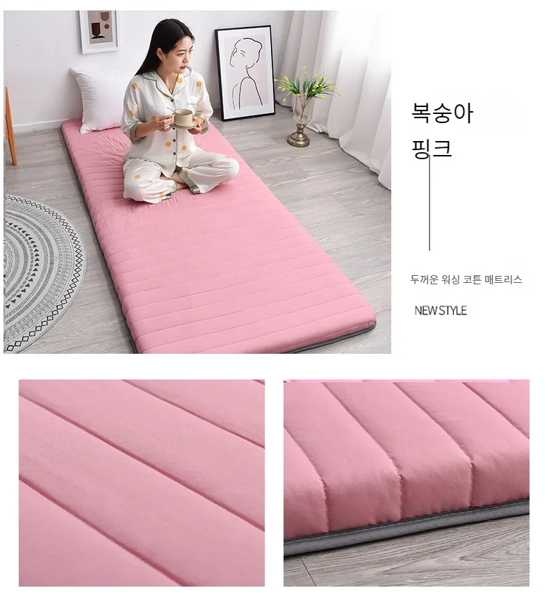 Mattress Non-slip Sleeping Pad Single Dormitory Special Cushion Household Sponge Mat Folding Floor Sleeping Mat air mattress household mattress summer sleeping mat