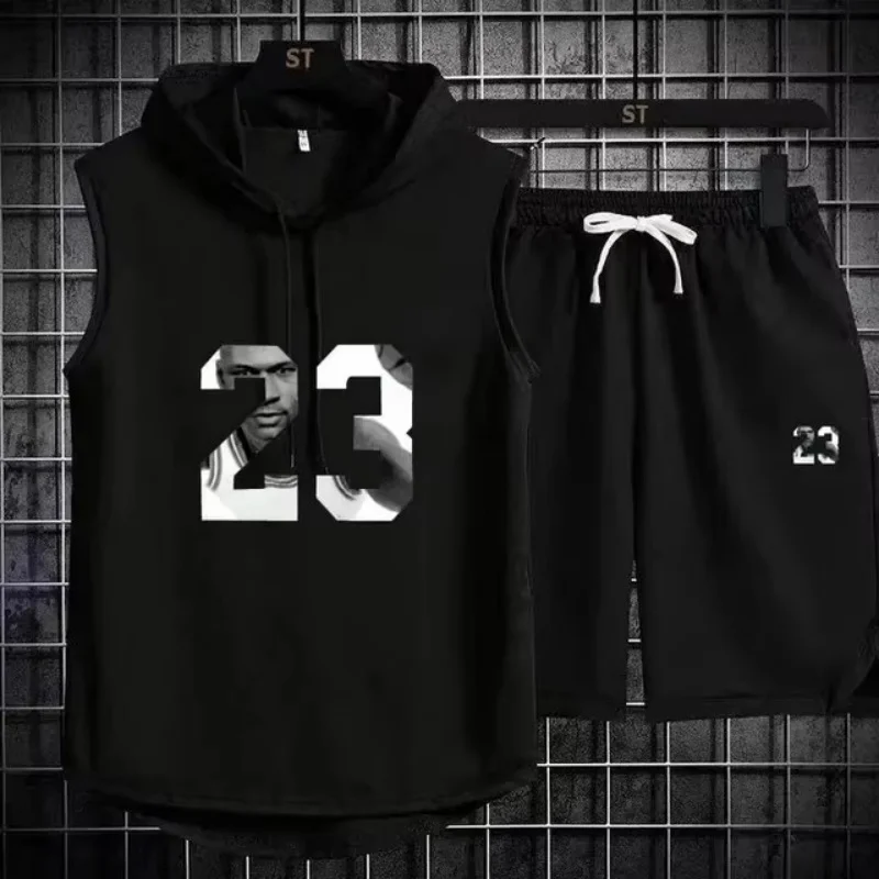 Men’s Sleeveless Gym Set 5