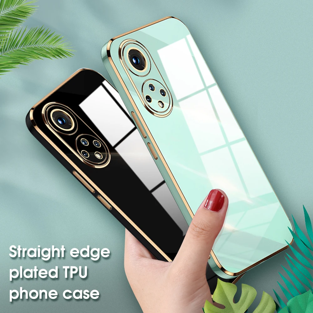Luxury Plating Phone Case For Honor 50 Pro Soft Tpu Shockproof_voghion.com