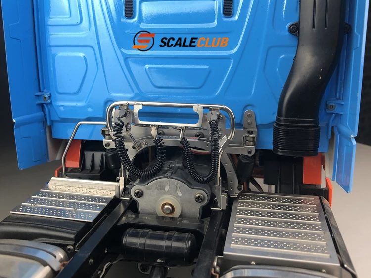 Scaleclub 1:14 LKW-Metall-Luftschlauchgestell Drahtgestell für Lesu Tamiya für Scania Autoteile RC-LKW-Anhänger – Detail 5