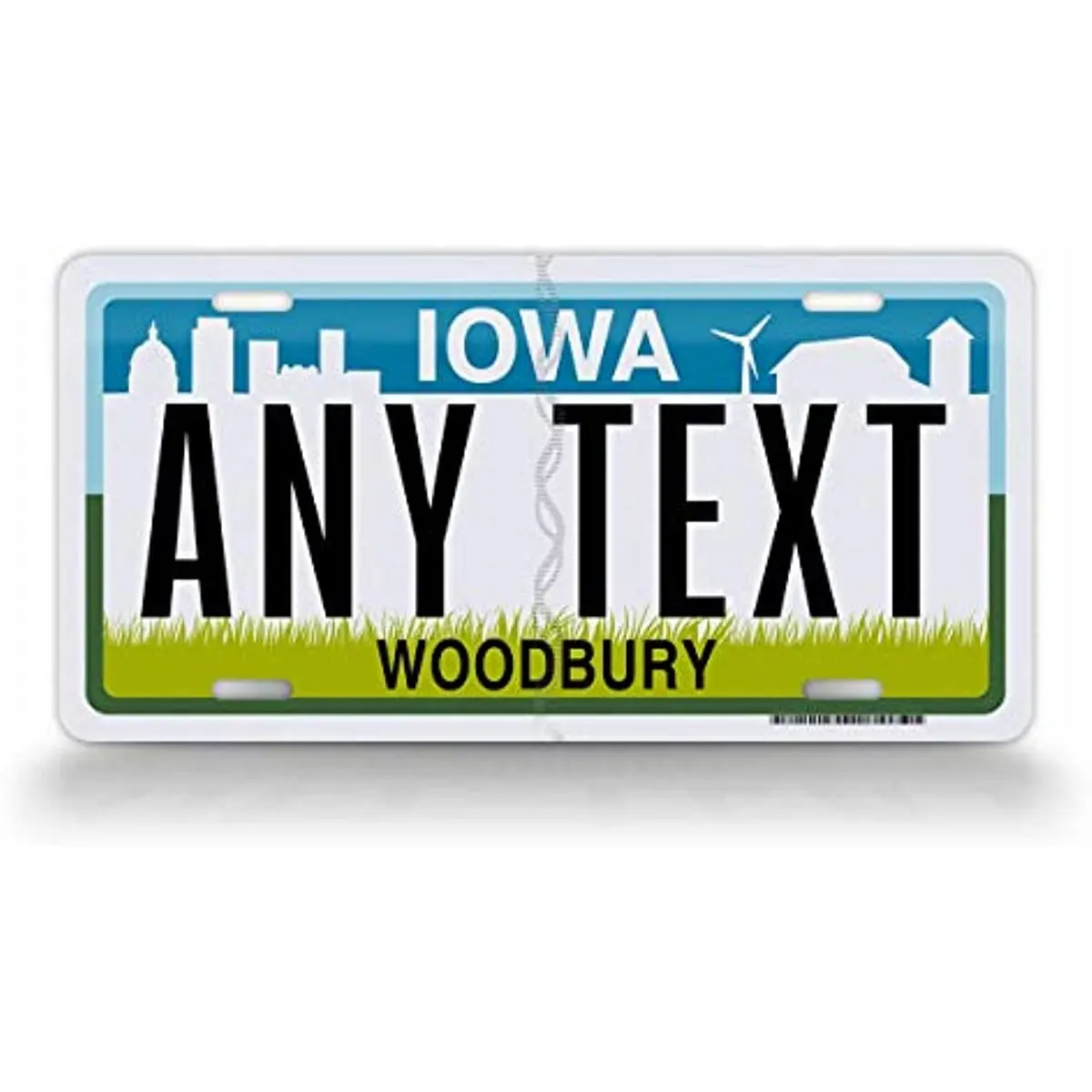 

Personalized Iowa License Plate Any Text Custom IA Metal Auto Tag Wall Decoration Metal Wall Sign vintage decor