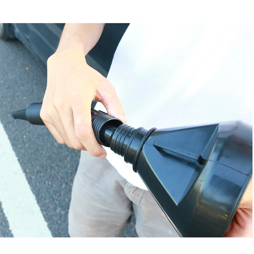 

Universal Motorcycle Gooseneck Oil Funnel Scooter Fuel Filling Hoppers