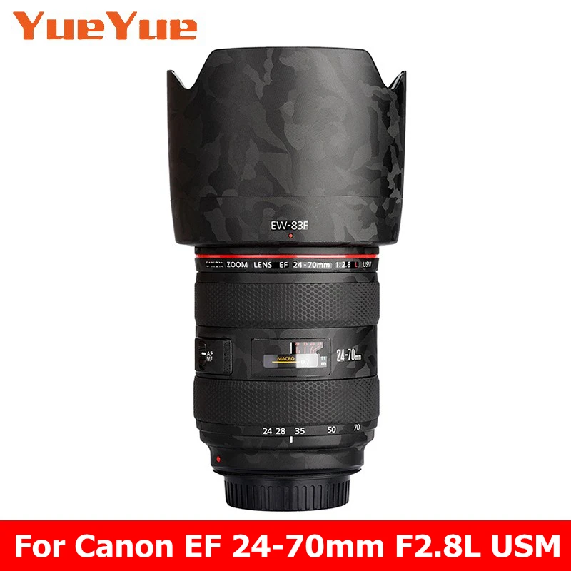 For Canon EF 24 70mm F2.8L USM Decal Skin Vinyl Wrap Film Camera Lens