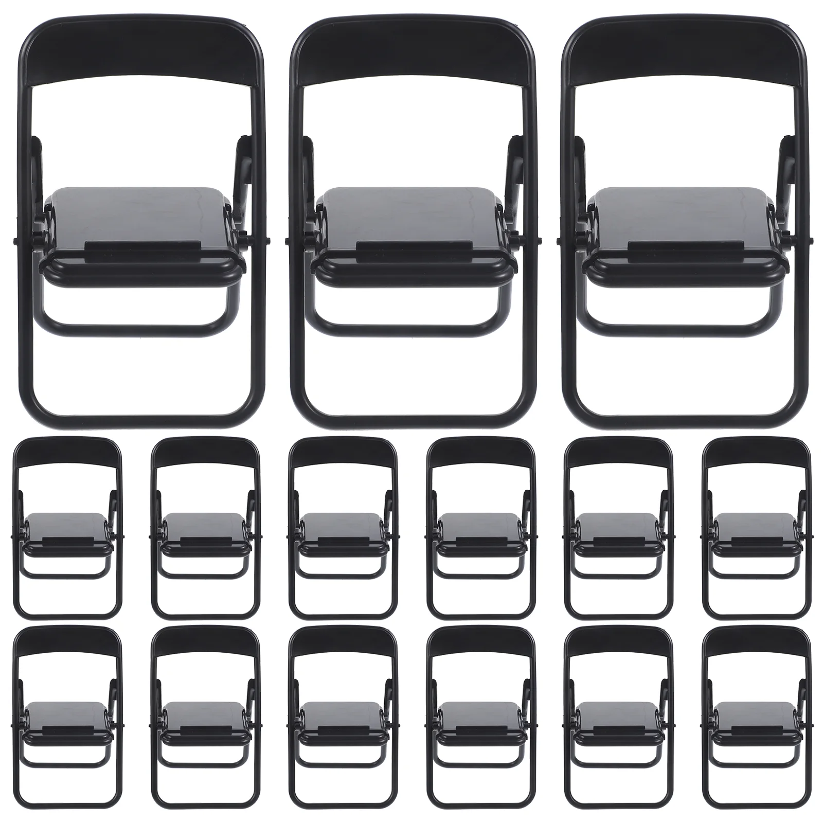 

10/12/20pcs Bassinet Stand Shape Mobile Phone Stand Adjustable Folding Stool Lazy Phone Desktop Holder For