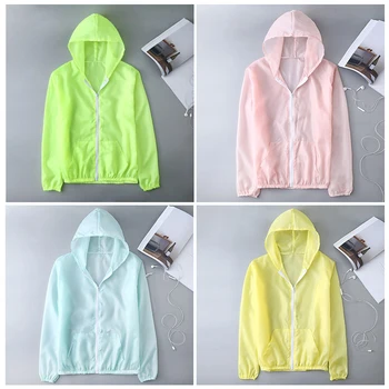 Jacket Women Summer Sun Protection Coat Anti-UV Quick Dry Sports Windbreaker Cycling Run Sunscreen Shirt 1