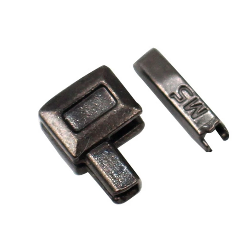 40sets #5 Zipper Repair Kits Metal Retainer Insertion Pin Zipper