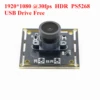 WDR HDR 1080P 30fps USB Camera Module HD,PS5268,2MP Webcam ATM Industrial Vision,Backlight Shoting 1920x1080,Drive Free 1