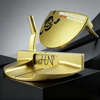 Golden Semi-Circle Putter Head 1