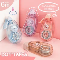 Card Lover 4/6m Double-sided Tape Glue for Students Journal Scrapbooking Deco School Office Supplies 1