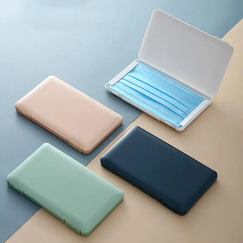 Mask Case Storage Box Portable Dustproof Mask Storage Box Household Moistureproof Mask