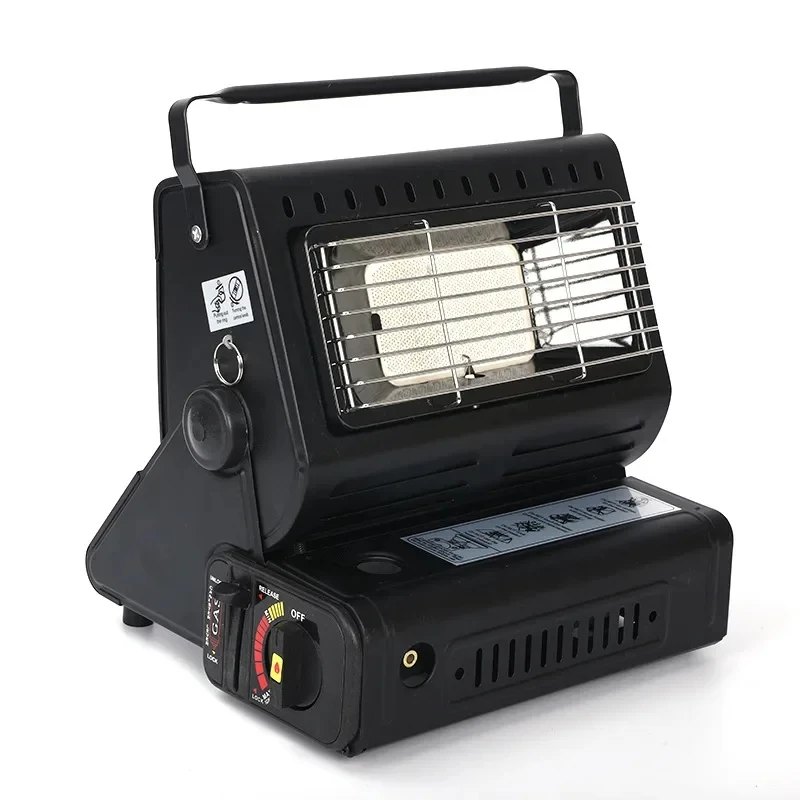 Estufa de Gas portátil para acampar, estufa de barbacoa para pícnic al aire libre, calentador de manos portátil, estufa de Cassette para el hogar, tienda de campaña y pesca