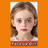 Children Facial Painting Real Person White Background Practice Board  Repeatedly Rinsed Frosted Version 4