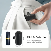 KUULAA-Mini Power Bank 5000mAh, Charge Rapide QC PD, Batterie Externe Portable, Chargeur pour iPhone 15, 14, 13, Xiaomi Mi 4
