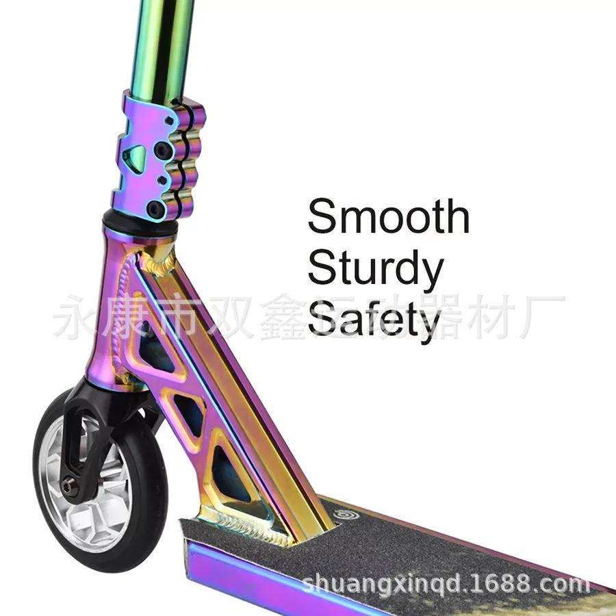 Professional Scooter Extreme Scooter Pedal Special Skills Jumping Fantasy Adult and Youth Two Wheel Hiking