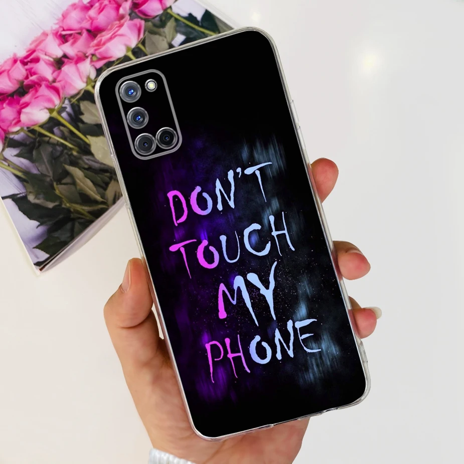 Cute Fashion Painted Clear Silicone Phone Case - Soft Protective Cover