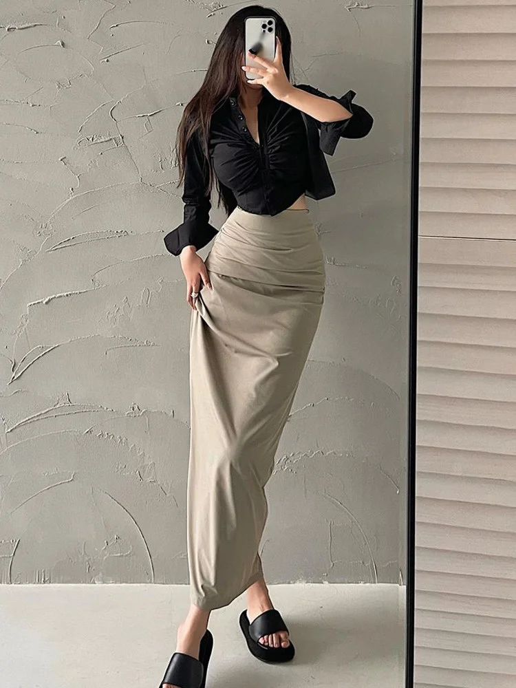 Юбка астында жетілген