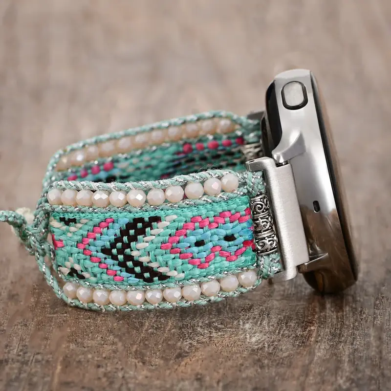 22mm 20mm Nylon Strap For Samsung Galaxy Watch 6/5/4/3 Huawei Watch 4/GT4-3-2 Pro Bohemian Braided Bracelet Amazfit GTR/GTS Band - Image 8