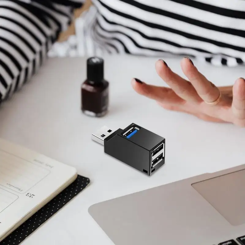 USB Port Hub Portable USB Extender Hub Computers & Accessories Direct Docking Station For Camera Card Reader Desktop Laptop