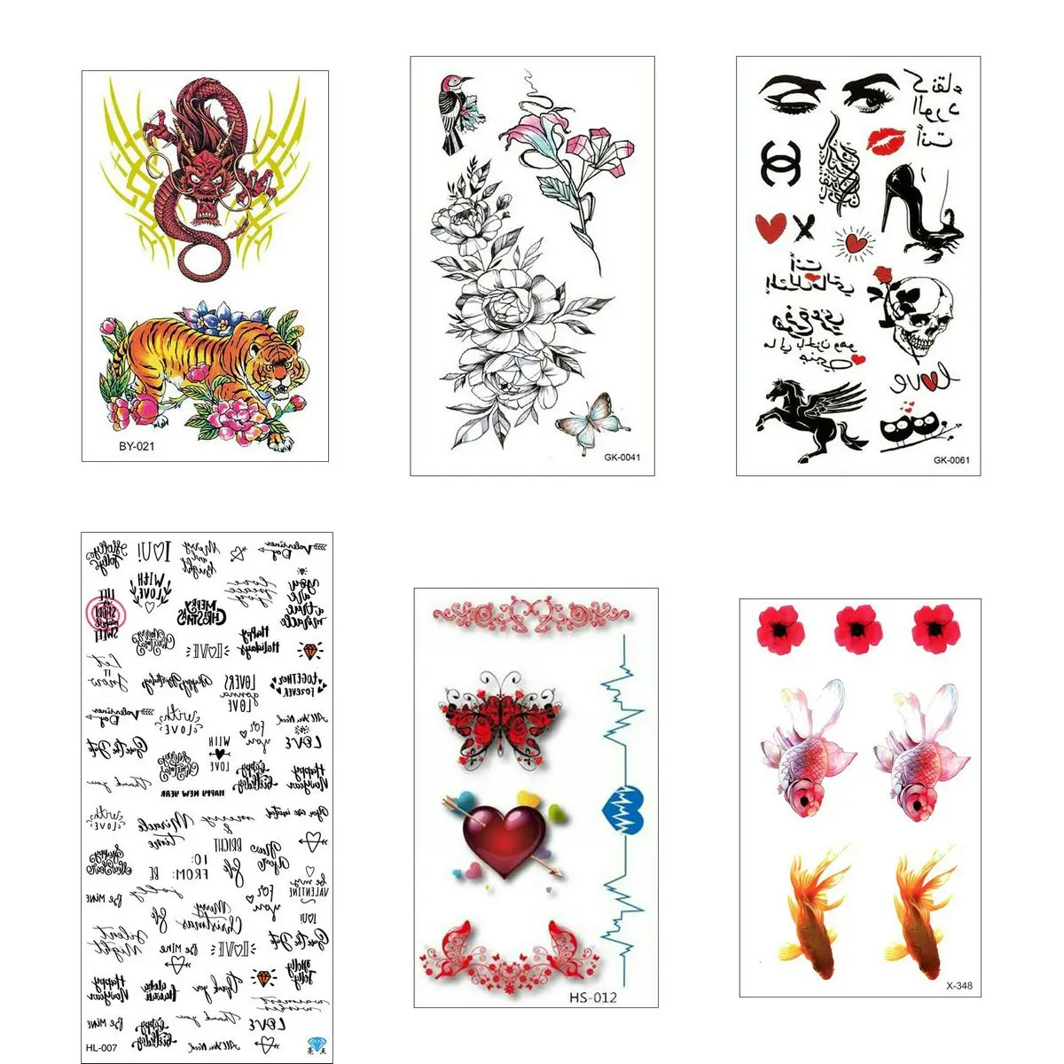 

Arm Tattoo Girl Tattoos Men Tatoo Hand Stickers Temporary For Waterproof Kids Tatto Fake Paper Chest Temporaria Body