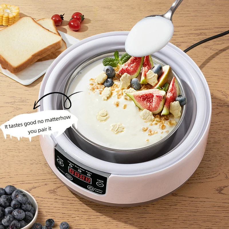Multifunctionele Yoghurt, Natto, Zwarte Knoflook Fermentatie Machine 5L/6L/7.5L Zwarte Knoflook Automatische Vergister Knoflook Maker, intelligente Zwarte Knoflook Vergister,7.5L