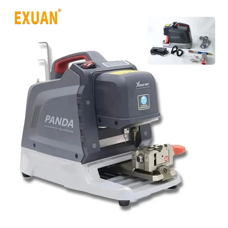 

12V 80W Portable Full-Automatic Panda CNC Key Cutting Machine Key Machine USB Interface Bluetooth Connection Mobile Phone APP