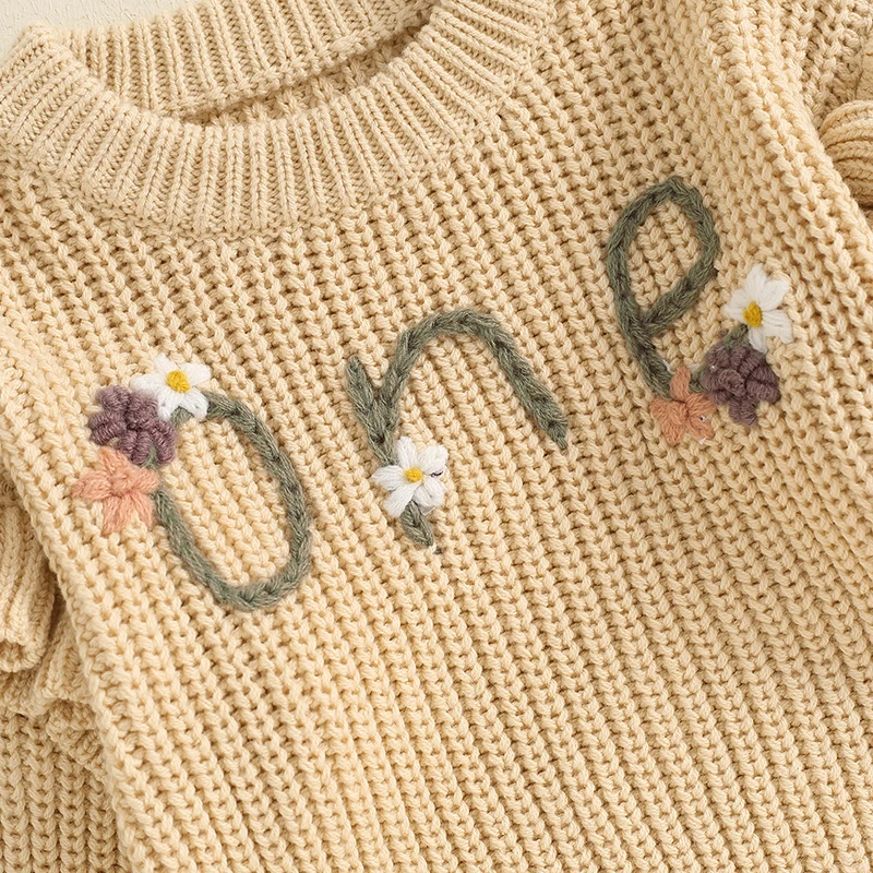 귀여운 러플 스웨터, 긴팔 풀오버,  스웨터, , 여아, 남아, 겨울 옷