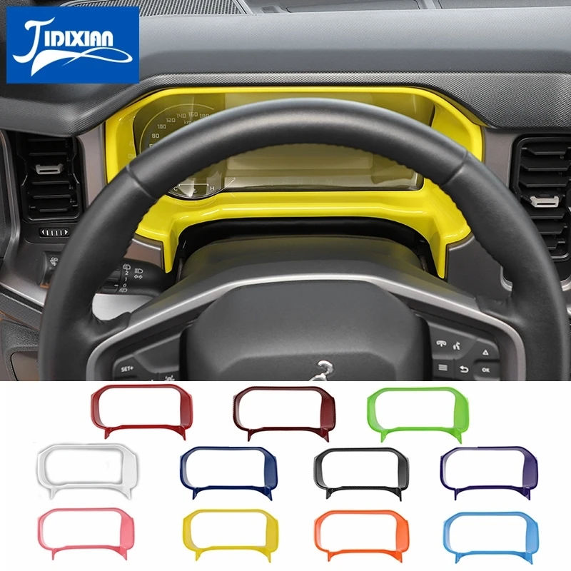 JIDIXIAN ABS Car Dashboard Frame Cover Panel Trim Decoration Cover for