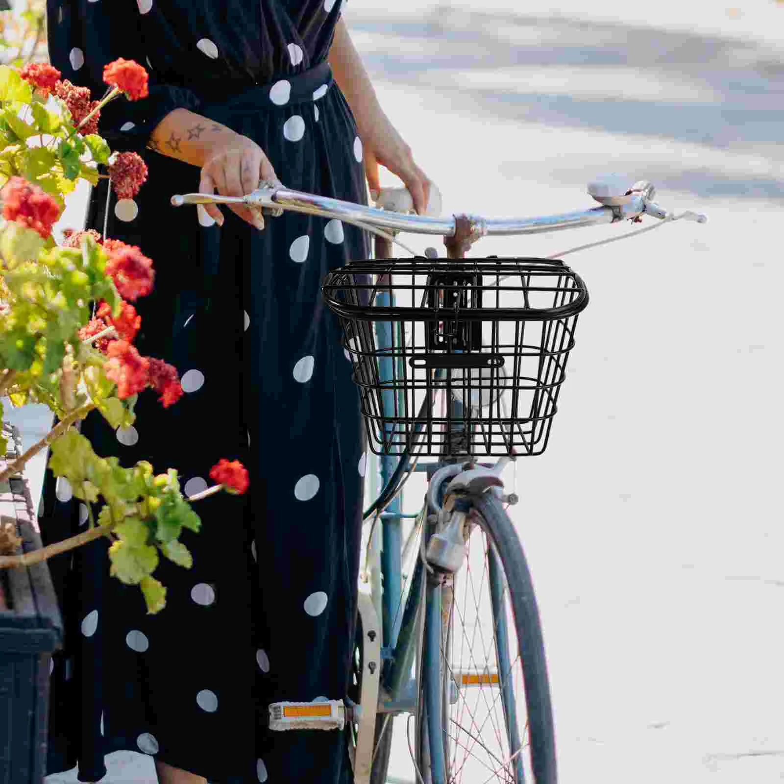 

1pc Basket Plain Color Basket Parts Accessory Storage Basket