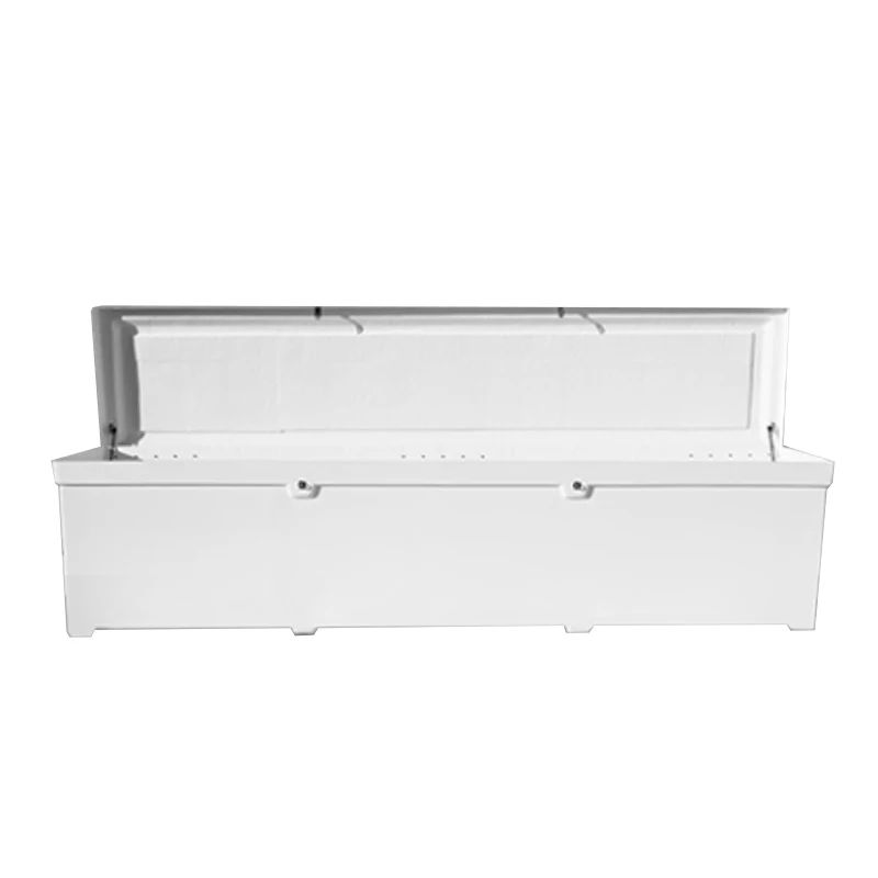 Heavy Duty Boat Fiberglass Marine Pontoon Dock Storage Box Fiberglass Marine Pontoon Dock Storage Box