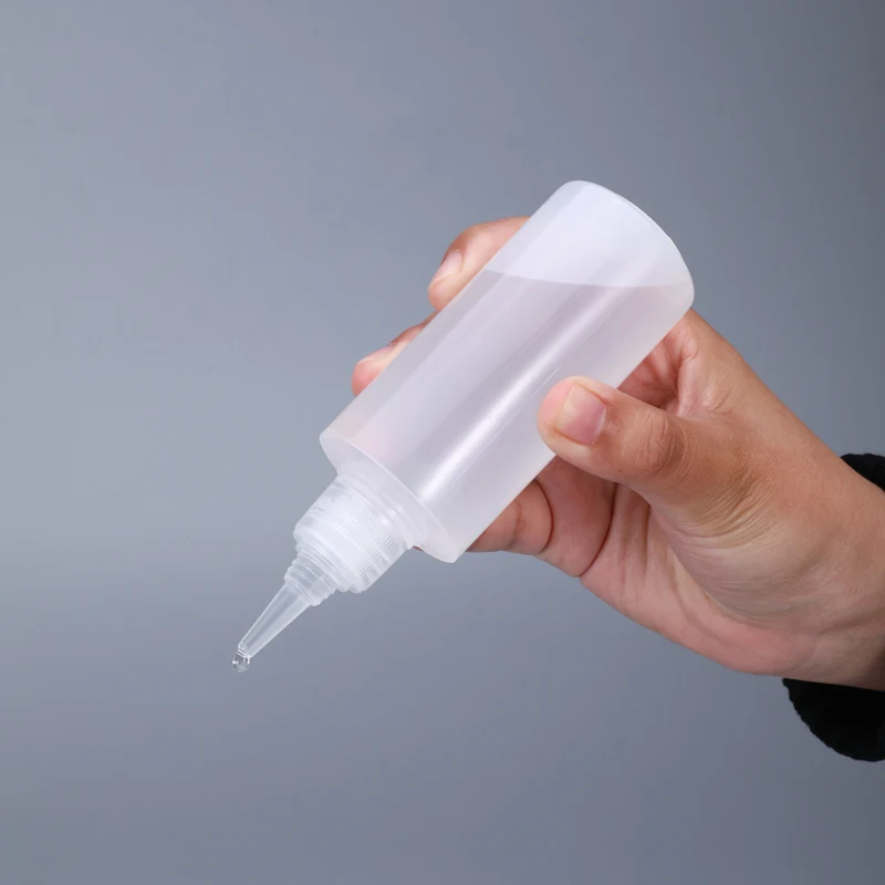 10PCS Refillable Bottle Squeeze Bottle Empty PE Plastic Glue Bottles