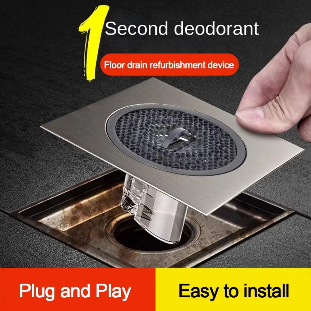 

Anti Odor Bathroom Floor Drain large outfall Insect Prevention Basin Drain Filter Seal Stopper Sewer Strainer Plug