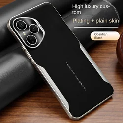 Luxurious PU Leather Protective Back Cover Case for Honor 400 (China) (Black)