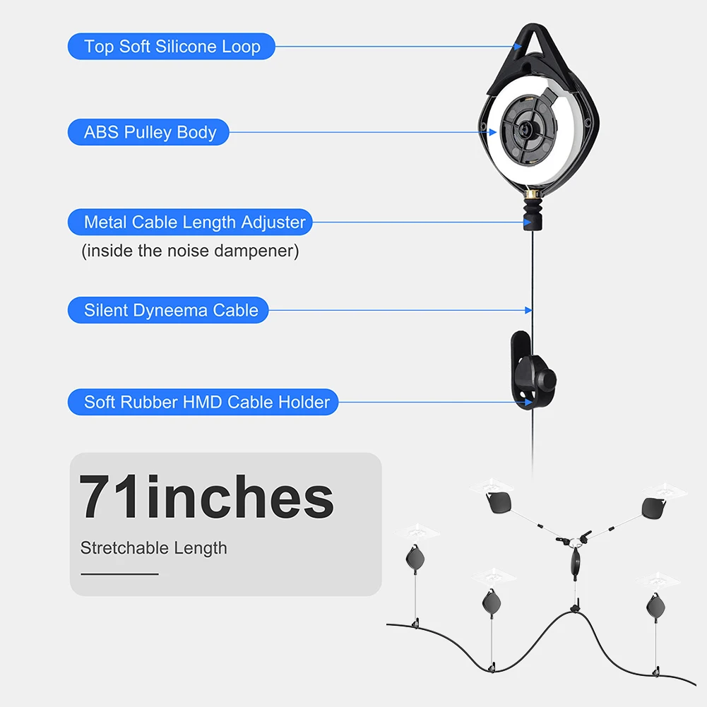 https://ae01.alicdn.com/kf/Se48e8a048ac84a058b0e8666f1d1f8757/6PCS-VR-Headset-Cable-Management-System-Retractable-VR-Cable-Ceiling-Suspension-System-Rotation-Noise-Damper-VR.jpg