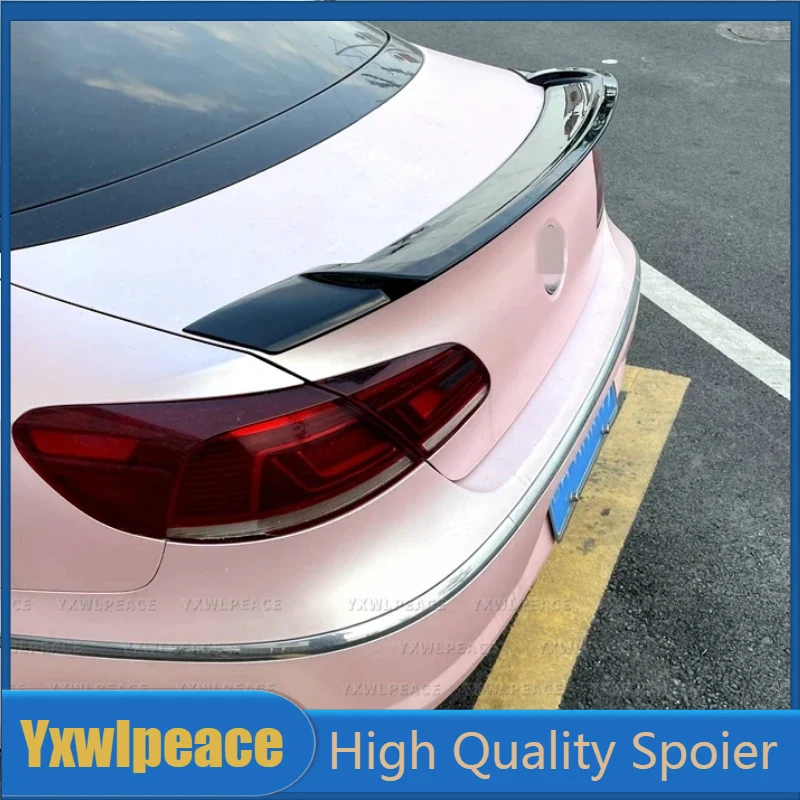 

For Volkswagen VW Passat CC 2009-2018 High Quality ABS Plastic Unpainted Color Rear Trunk Lip Spoiler Trunk Wing Car Accessories